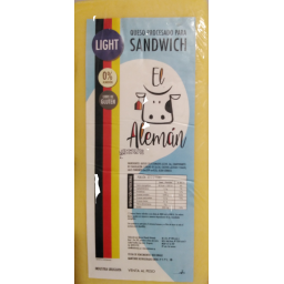 Queso Sandwich Light El Aleman x 4Kg